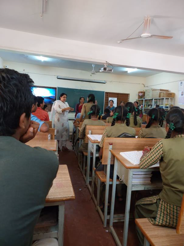 Hubballi School Visit