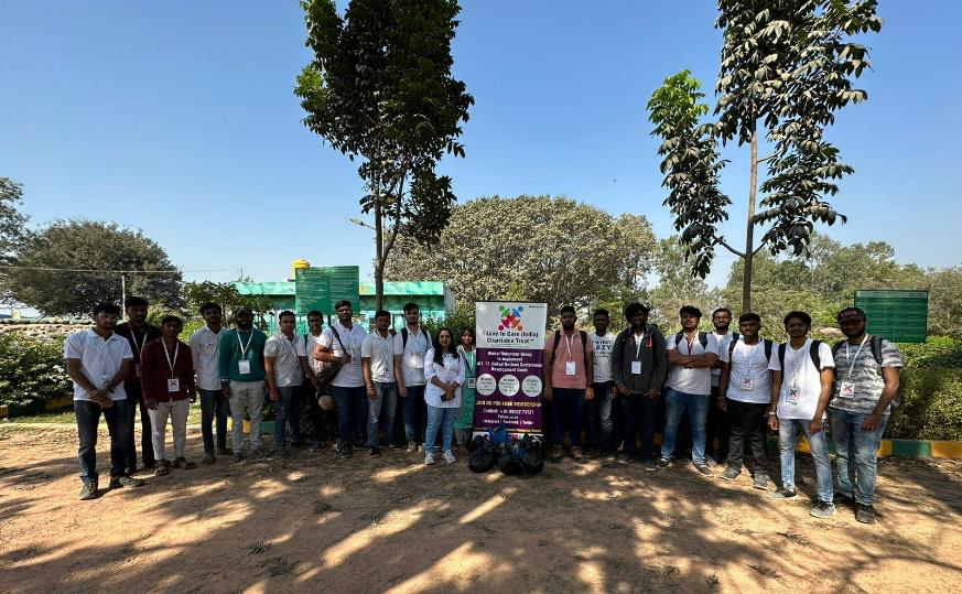 De-weeding and Cleaning Forest Area, Machohalli, Karnataka